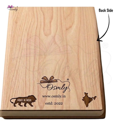 Wooden Teacher Diary Gift Set