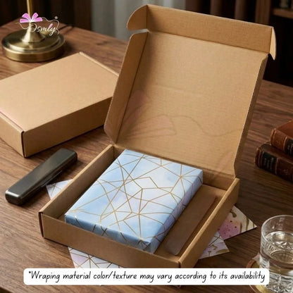 Wooden Teacher Diary Gift Set