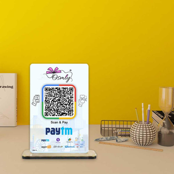 NFC-enabled Paytm QR stands