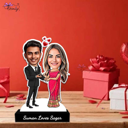 Love Couple Cutout Miniature - OSMLY