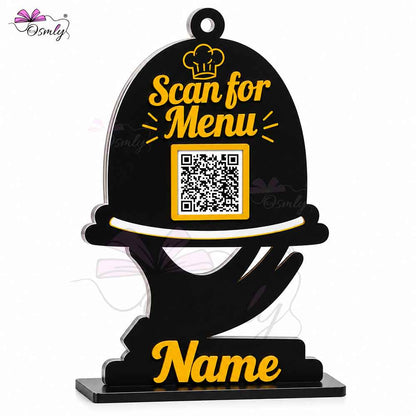 Menu QR Stand