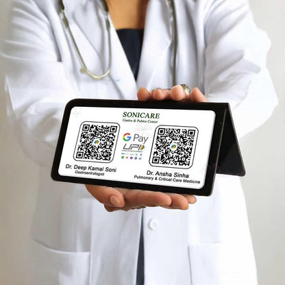 Printed Rectangular QR Stand - OSMLY