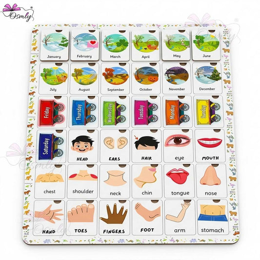 Educational Play Board for Kids