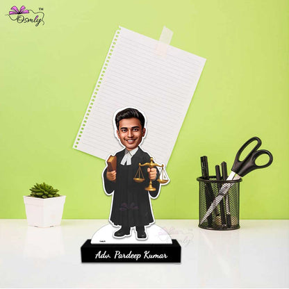 Customized Advocate Caricature