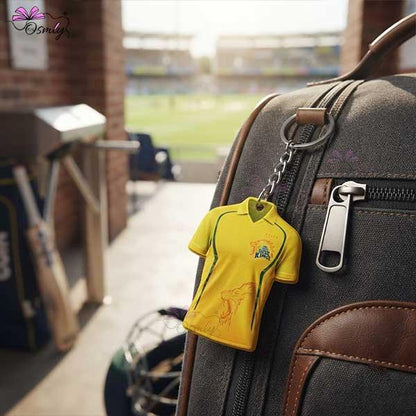CSK Cricket Jersey Keychain