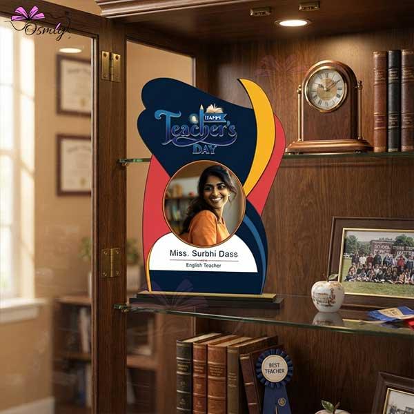 Customized Teachers Day Trophy