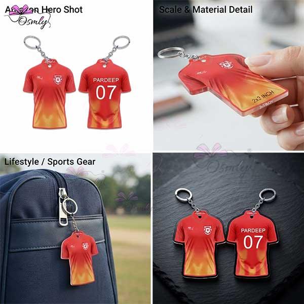 Rajasthan Royals Acrylic Keychain