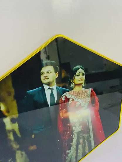 Customized UV Print Hexagonal Frame