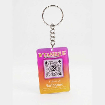 Social Media Theme Keychain