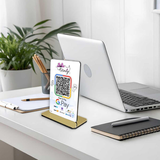 NFC Enabled Gpay QR Stands