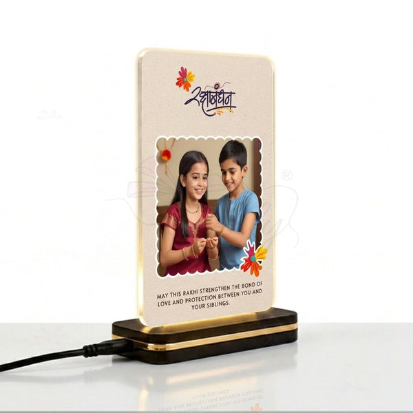 Customized LED Rakhi Plaque