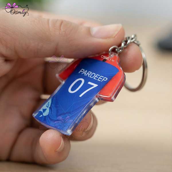 Delhi Capitals Acrylic Keychain